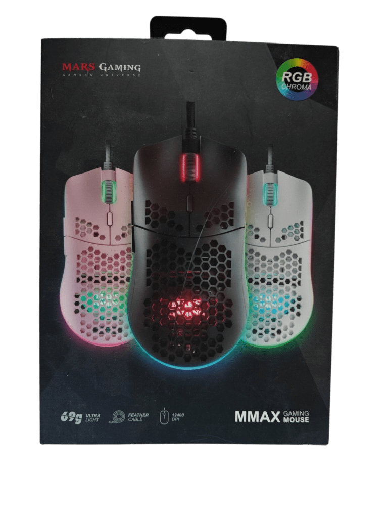 Musta pelihiiri - Mars Gaming MMAX