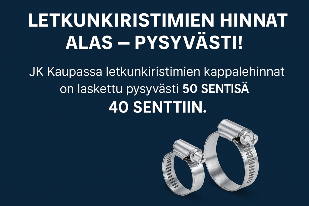 JK Kauppa Letkunkiristimet