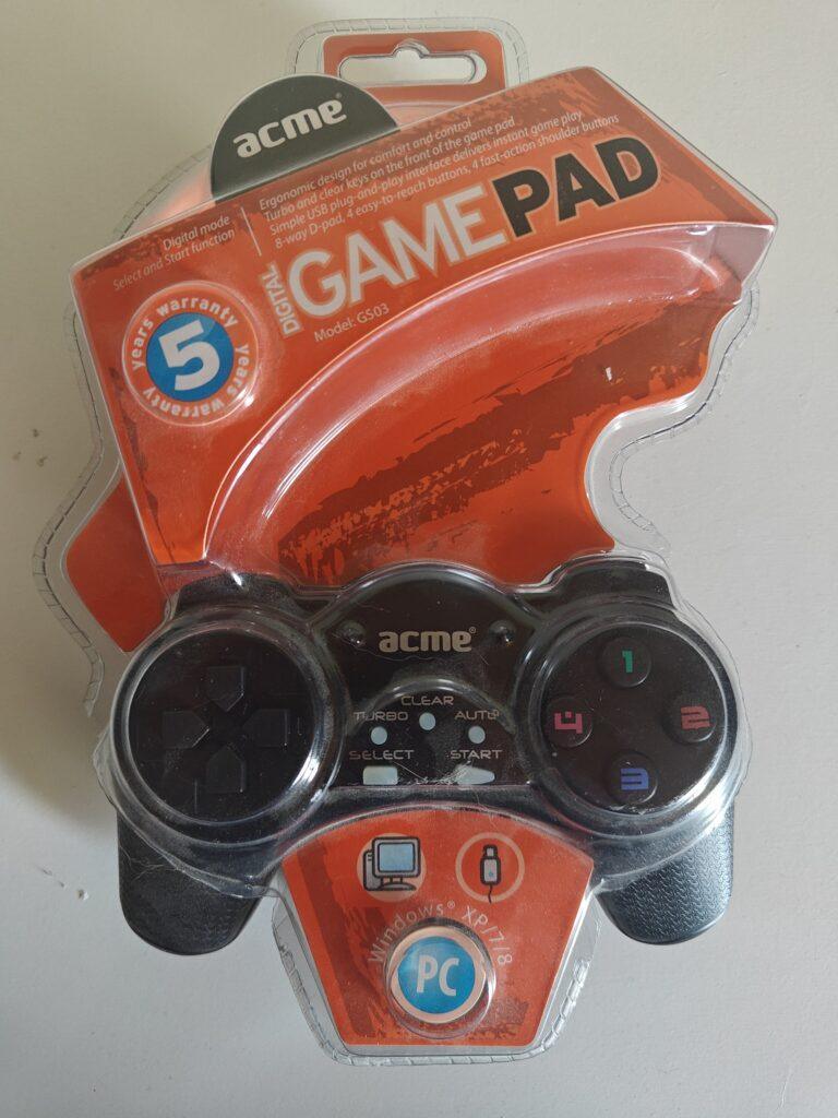 Peliohjain - Acme GS03