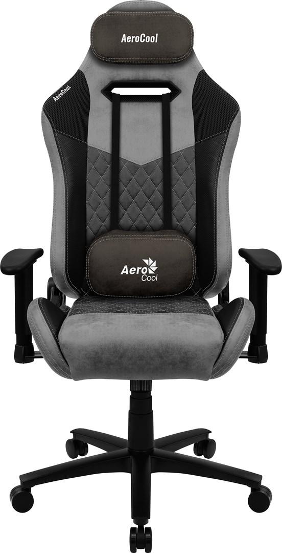 Aerocool DUKE AeroSuede -yleiskäyttöinen pelituoli, musta, harmaa