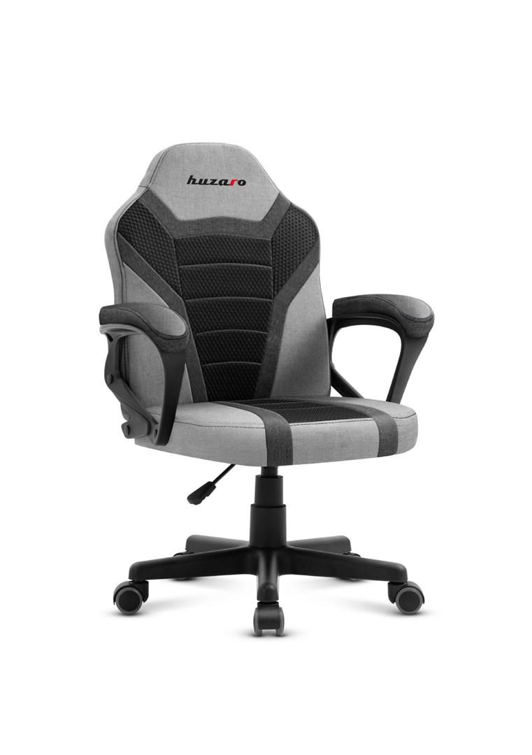 Huzaro HZ-Ranger 1.0 Gray Mesh -pelituoli lapsille, harmaa ja musta