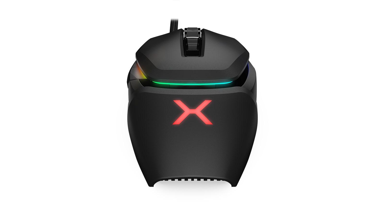 Krux Bot RGB -langallinen modulaarinen pelihiiri