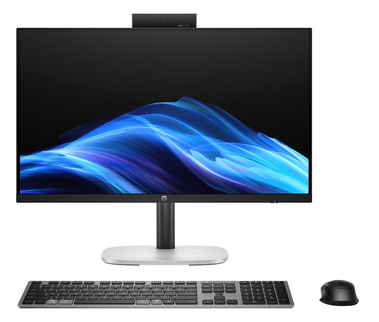 HP ProStudio 4 G1i AI -tietokone, Intel Core Ultra 5 225T, 60,5 cm (23,8") 1920 x 1080 px All-in-One-tietokone, 16 GB DDR5-SDRAM, 512 GB SSD, Windows 11 Pro, Wi-Fi 6E (802.11ax), musta