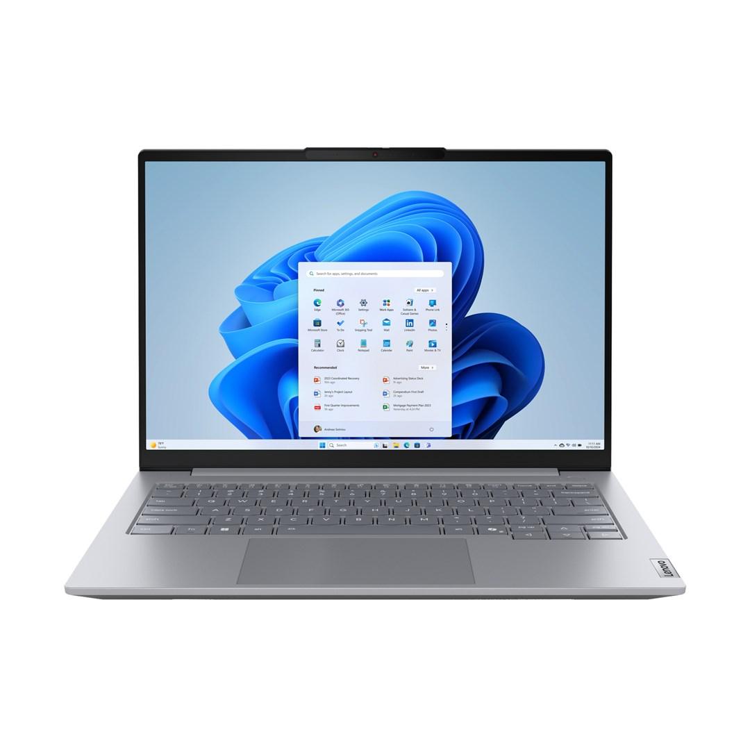Lenovo ThinkBook 14 G8 IAL Intel Core Ultra 5 225U -kannettava 35,6 cm (14") WUXGA 16 Gt DDR5-SDRAM 512 Gt SSD Wi-Fi 6E (802.11ax) Windows 11 Pro, englanti, harmaa