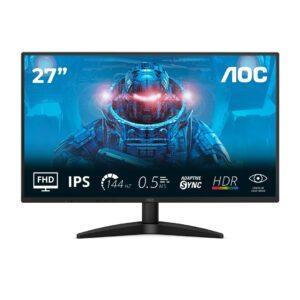 AOC 27B36X -tietokoneenäyttö, 68,6 cm (27"), 1920 x 1080 pikseliä, Full HD, LED, musta