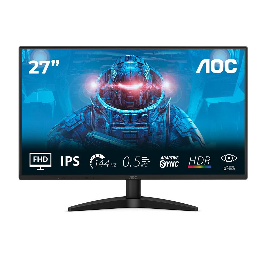 AOC 27B36X -tietokoneenäyttö, 68,6 cm (27"), 1920 x 1080 pikseliä, Full HD, LED, musta