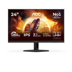 AOC G4 24G4ZRE -tietokoneen näyttö, 60,5 cm (23,8"), 1920 x 1080 pikseliä, Full HD, LED, musta, punainen