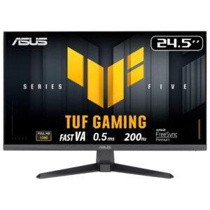 ASUS TUF Gaming VG257Q5A -tietokoneen näyttö, 62,2 cm (24,5"), 1920 x 1080 pikseliä, Full HD, LCD, musta