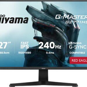 iiyama G-MASTER G2771HS-B1 -tietokoneen näyttö, 68,6 cm (27"), 1920 x 1080 pikseliä, Full HD, musta