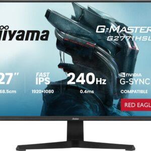 iiyama G-MASTER G2771HSU-B1 -tietokoneen näyttö, 68,6 cm (27"), 1920 x 1080 pikseliä, Full HD, musta