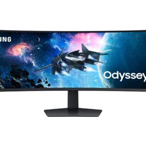 Samsung G95C -tietokoneen näyttö, 124,5 cm (49"), 5120 x 1440 pikseliä, Dual QHD, LED, musta