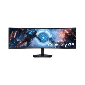 Samsung G91F -tietokoneen näyttö, 124,5 cm (49"), 5120 x 1440 pikseliä, Dual QHD LCD, musta